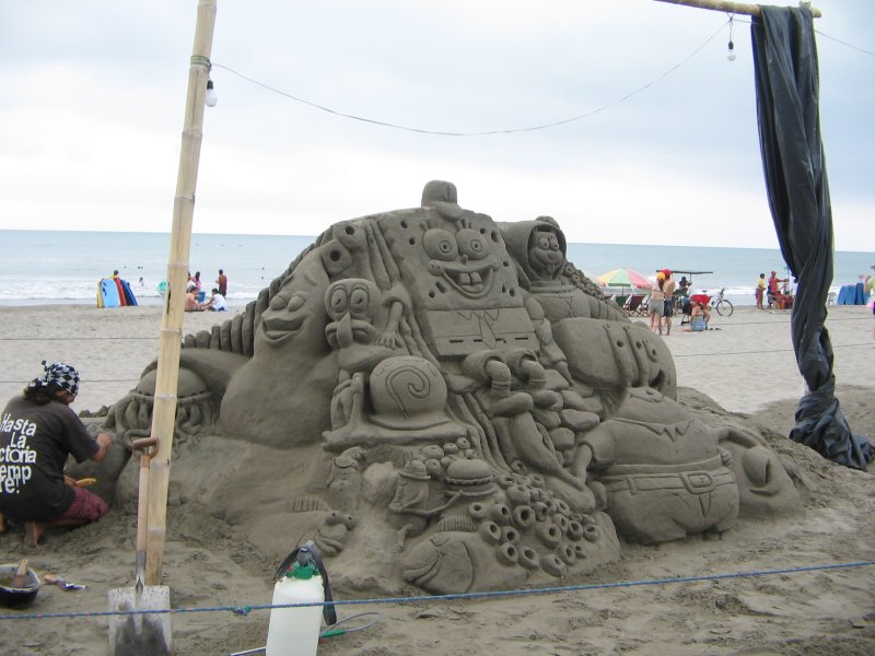 am Strand