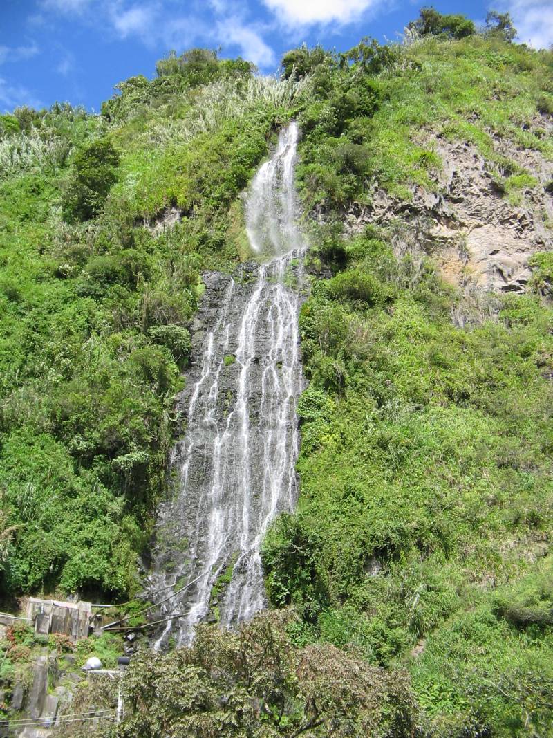 Der Jungfrauenhaarwasserfall